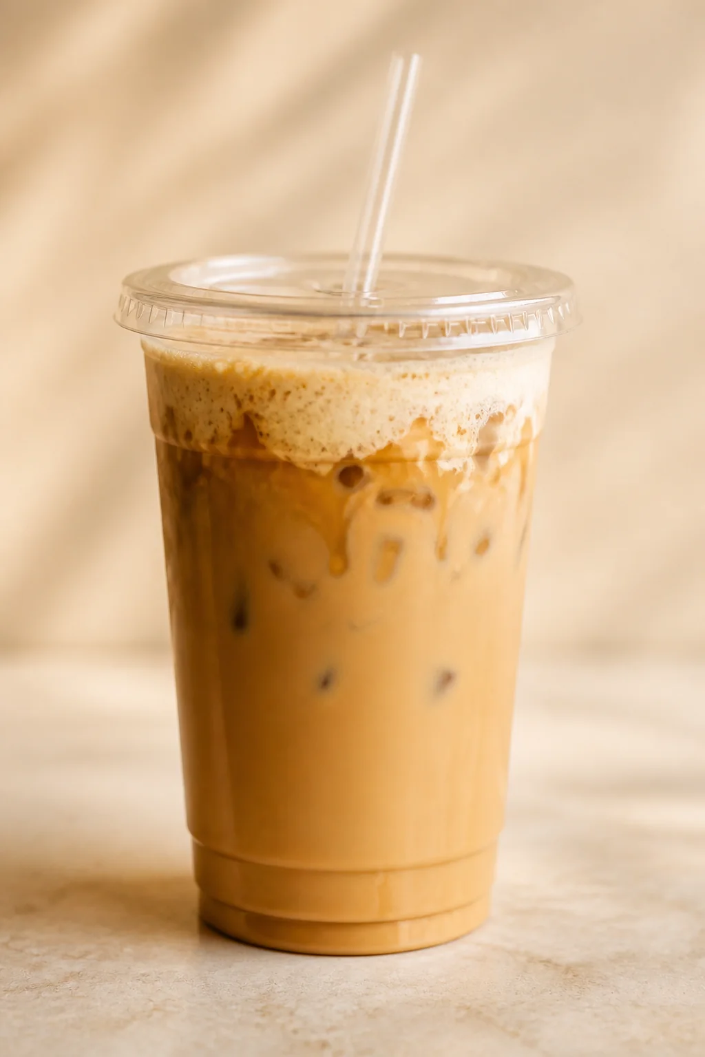 7 Brew Banana Bread Blondie secret menu drink - banana hazelnut blondie latte
