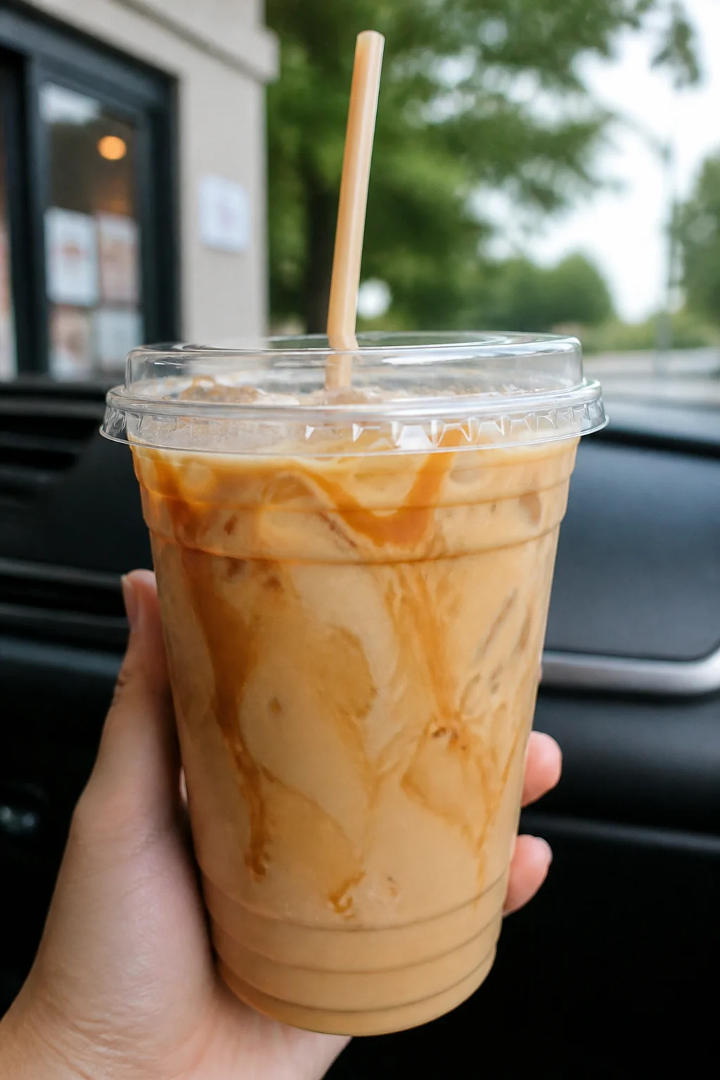 7 Brew Smooth 7 secret menu drink - Irish cream white chocolate breve coffee
