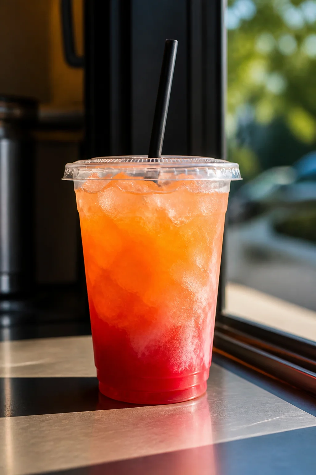 7 Brew Tigers Blood secret menu drink - coconut strawberry energy drink